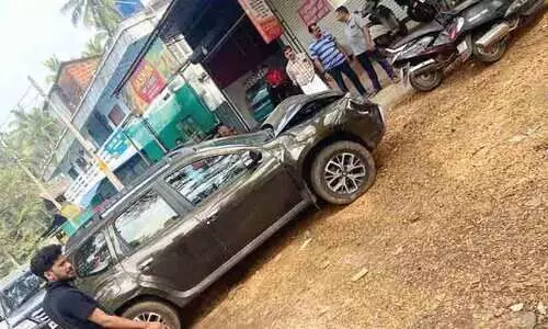 ഗോവ ഗവർണർക്ക് യാത്രാസുരക്ഷ ഒരുക്കുന്നതിനിടെ വാഹനങ്ങൾ കൂട്ടിയിടിച്ചു