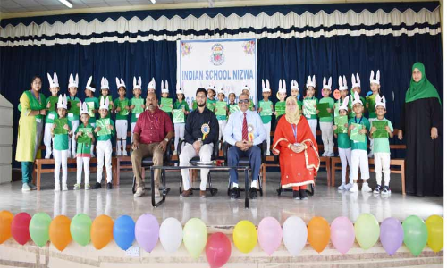 ഇ​ന്ത്യ​ൻ സ്കൂ​ൾ നി​സ്‍വ കെ.​ജി വി​ഭാ​ഗം സ്പോ​ർ​ട്സ് മീ​റ്റ്