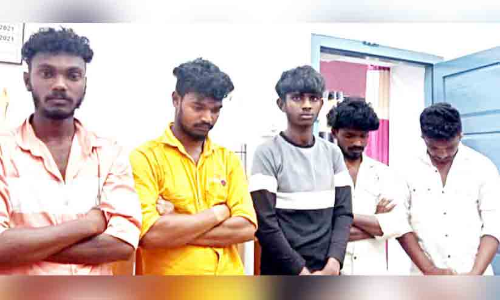 ഡ്യൂട്ടിക്കിടെ പൊലീസുകാരന് മർദനം: അഞ്ചംഗസംഘം അറസ്റ്റിൽ