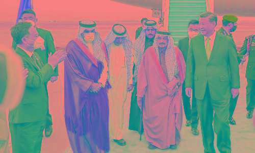Xi Jinping in Saudi