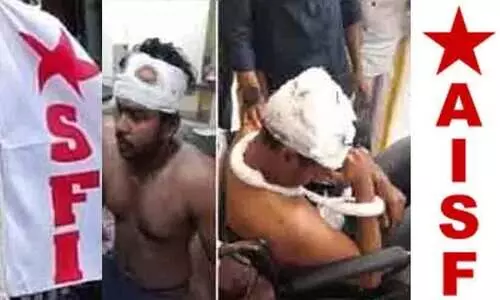 എസ്.എഫ്.ഐ ആക്രമണം: അറസ്റ്റ് വൈകുന്നു, സി.സി.ടി.വി ദൃശ്യം പുറത്തുവിടണം -എ.ഐ.എസ്.എഫ്