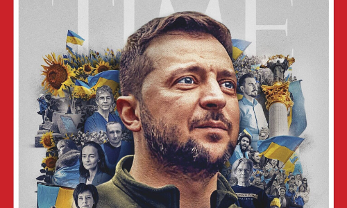 സെലൻസ്കി ടൈം മാസികയുടെ ഈ വർഷത്തെ വ്യക്തി