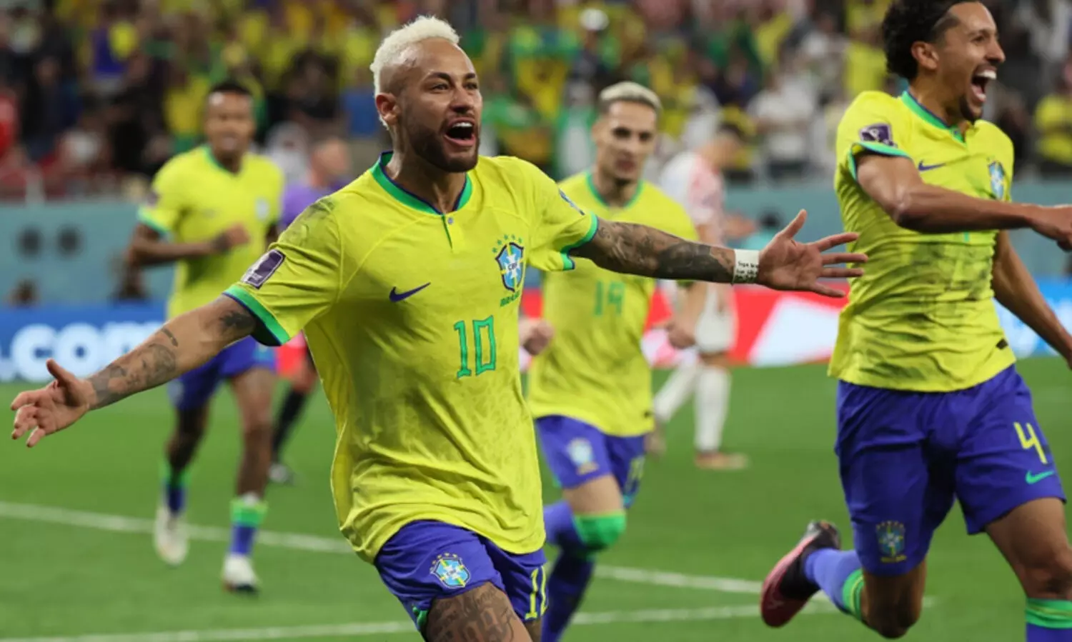 അടി, തിരിച്ചടി; ബ്രസീൽ-ക്രൊയേഷ്യ ഒപ്പത്തിനൊപ്പം