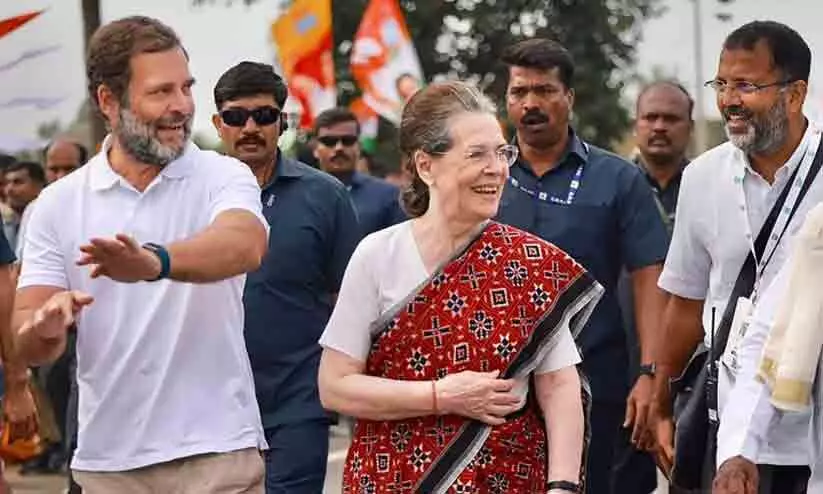 സോണിയ നാളെ ഭാരത് ജോഡോ യാത്രയിൽ