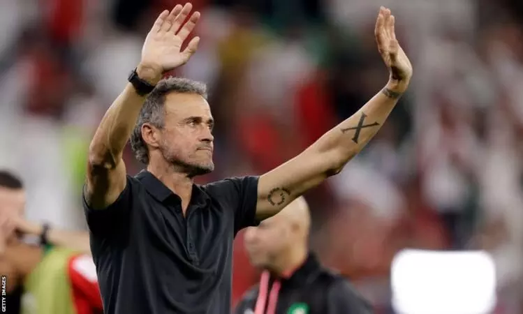 പ്രീക്വാർട്ടർ തോൽവി; ലൂയിസ് എന്റികിനെ പറഞ്ഞുവിട്ട് സ്പെയിൻ പ്രീക്വാർട്ടർ തോൽവി; ലൂയിസ് എന്റികിനെ പറഞ്ഞുവിട്ട് സ്പെയിൻ