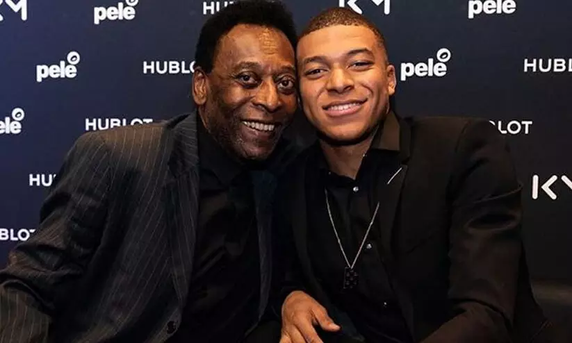 എംബാപ്പെക്ക് പെലെയുടെ നന്ദിയും അഭിനന്ദനവും എംബാപ്പെക്ക് പെലെയുടെ നന്ദിയും അഭിനന്ദനവും