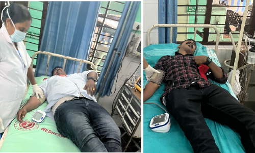 Attack on ambulance staff Attack on ambulance staff