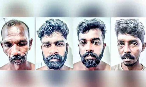 ഓട്ടുവിളക്ക് മോഷണം: നാലുപേർ പിടിയിൽ