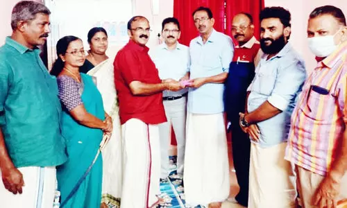 ന​വ​യു​ഗം സാം​സ്​​കാ​രി​ക വേ​ദി​യു​ടെ ചി​കി​ത്സ സ​ഹാ​യം