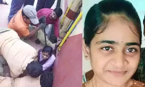 കാല്‍തെറ്റിവീണ് പ്ലാറ്റ്‌ഫോമിനും ട്രെയിനിനും ഇടയില്‍ കുടുങ്ങിയ വിദ്യാര്‍ഥിനി മരിച്ചു