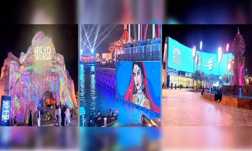 ബോ​ളി​വാ​ർ​ഡ്​ വി​നോ​ദ ന​ഗ​രി​യി​ൽ തി​ര​ക്കേ​റി; സന്ദർശകരെ വരവേൽക്കും വിസ്മയങ്ങൾ