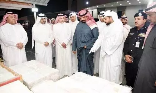 കുവൈത്തിൽ വൻ മയക്കുമരുന്നു വേട്ട കുവൈത്തിൽ വൻ മയക്കുമരുന്നു വേട്ട