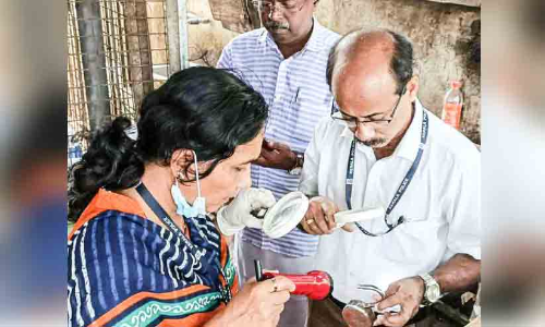 ക്ഷേത്ര ഓഫിസ് കുത്തിത്തുറന്ന് അരലക്ഷത്തിന്‍റെ ഓട്ടുപകരണങ്ങൾ കവർന്നു