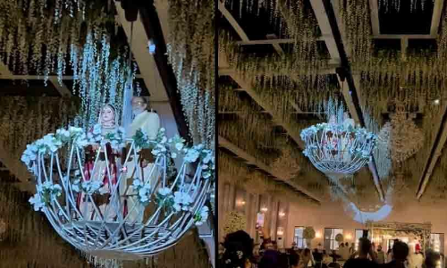 Bride And Father  Fly Entry Video Went  Viral