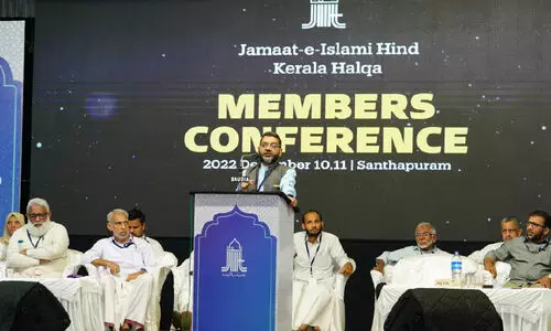 ഇന്ത്യൻ ഫാഷിസത്തെ ആത്മവിശ്വാസത്തോടെ നേരിടുക -സആദത്തുല്ല ഹുസൈനി