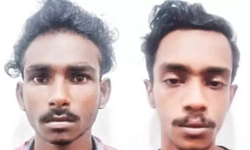 കള്ളുഷാപ്പിൽ ആക്രമണം നടത്തിയ രണ്ടുപേർ അറസ്റ്റിൽ