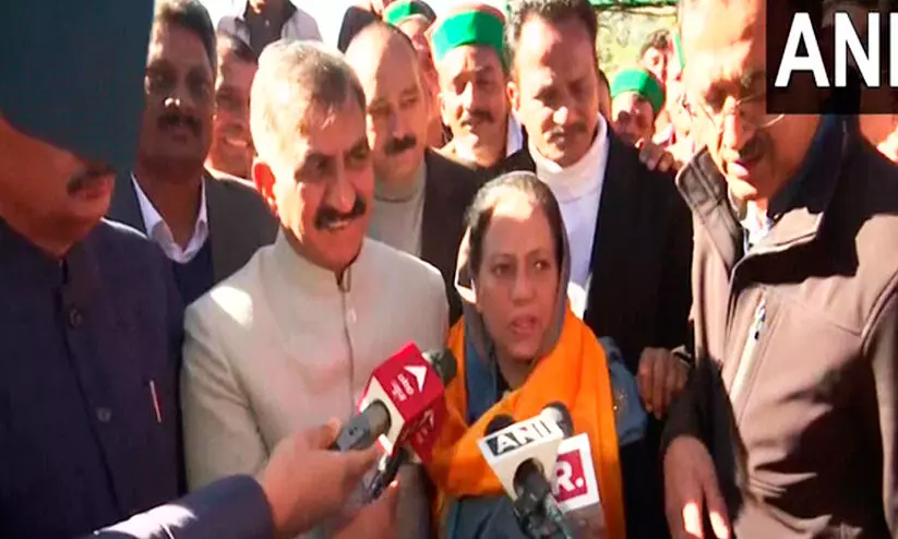 Sukhwinder Singh Sukhu, Pratibha Singh Sukhwinder Singh Sukhu, Pratibha Singh