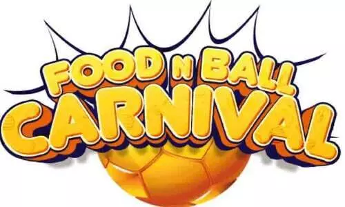 ഗോൾവല നിറച്ച് ഫുഡ് ആൻഡ് ബാൾ ഗോൾവല നിറച്ച് ഫുഡ് ആൻഡ് ബാൾ