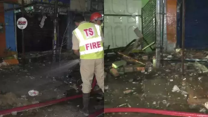 തെലങ്കാനയിലെ നിസാമാബാദിൽ സ്ഫോടനം