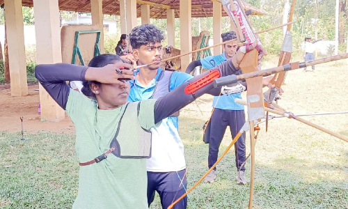 അമ്പെയ്ത്ത് പരിശീലനത്തിന് കൂടുതൽ സൗകര്യമൊരുങ്ങുന്നു