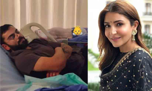 Anushka Sharma shares Virat Kohli’s unseen pic from hospital after ‘painful’ labour