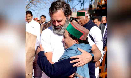 Pratibha Singh, Rahul Gandhi