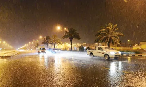 സൗദിയുടെ വിവിധ പ്രദേശങ്ങളിൽ ഇന്ന് രാത്രി മുതൽ വ്യാഴം വരെ മഴക്ക് സാധ്യത -ദേശീയ കാലാവസ്ഥ കേന്ദ്രം