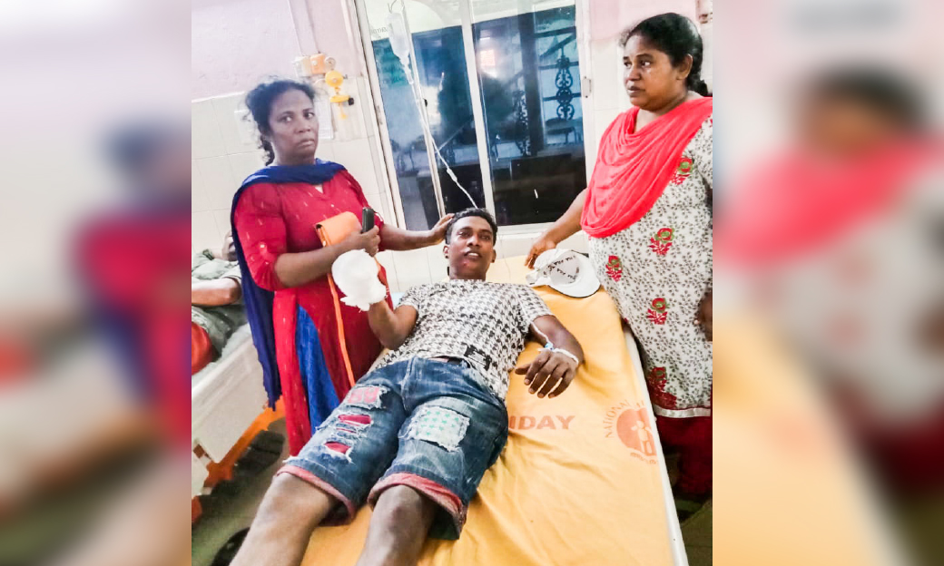 വിരൽ തുന്നിച്ചേർക്കാമെന്ന പ്രതീക്ഷ അസ്ഥാനത്തായി; എങ്കിലും നിഥീഷ് ഹാപ്പിയാണ്...