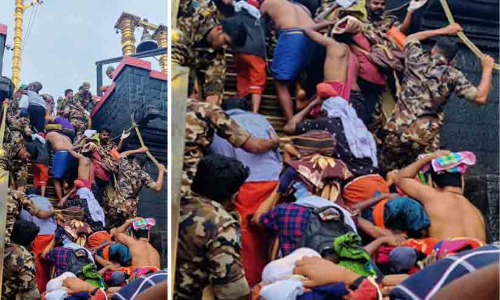 ശബരിമല 18ാം പടിയുടെ നിയന്ത്രണം റിസര്‍വ് ബറ്റാലിയന് ​കൈമാറി