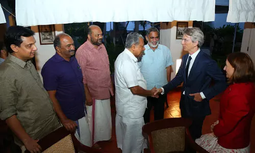 മുഖ്യമന്ത്രിയും ഫ്രഞ്ച് അംബാസഡറും കൂടിക്കാഴ്ച നടത്തി