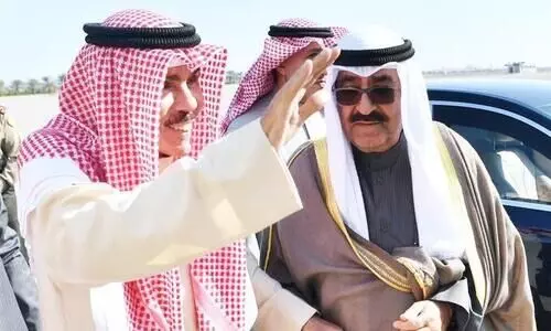 Emir of Kuwait to Italy