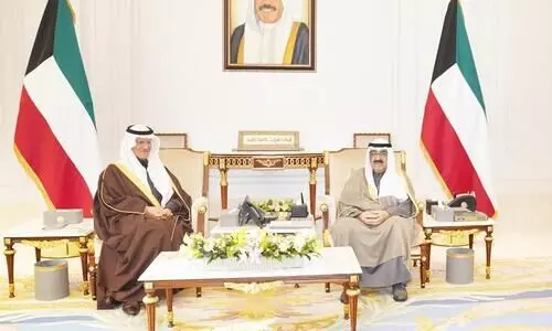 Saudi Energy Minister in Kuwait