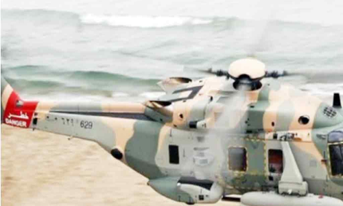 അത്യാസന്ന രോഗിയെ ഹെലികോപ്​ടറിൽ മസ്കത്തിലെത്തിച്ചു