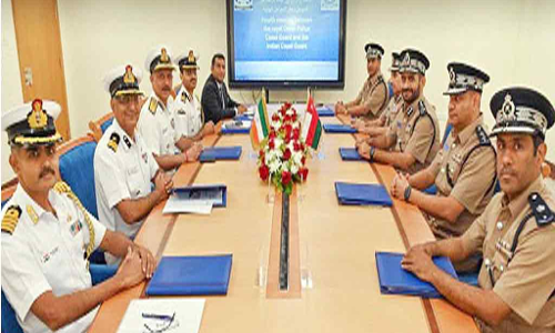 ഇന്ത്യ-ഒമാൻ കോസ്​റ്റ്​ ഗാർഡ്​ സംയുക്ത യോഗം ചേർന്നു