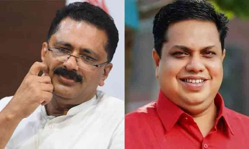 KT Jaleel with AN Shamseer