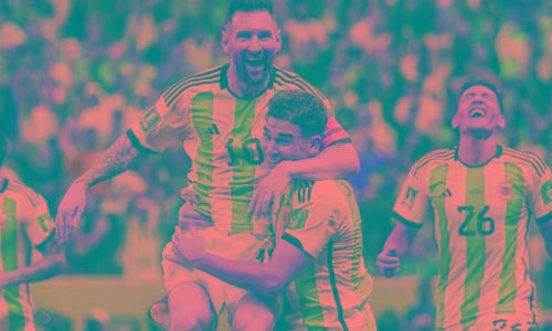 ആർത്തിരമ്പി മെസ്സിപ്പട; അർജന്റീന ഫൈനലിൽ