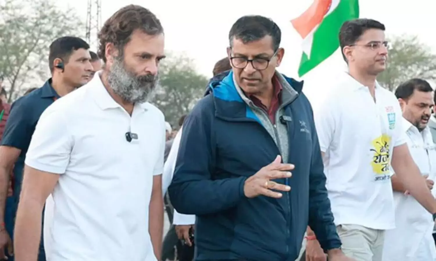 Ex RBI Chief Raghuram Rajan Joins Rahul Gandhis Yatra