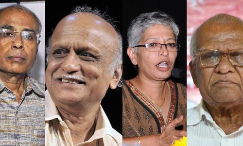 Narendra Dabholkar, M.M. Kalburgi, Gauri Lankesh and Govind Pansare.