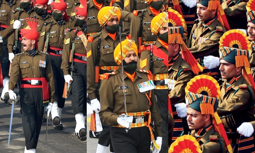 Jammu and Kashmir Rifles, Sikh Light Infantry, jat regiment