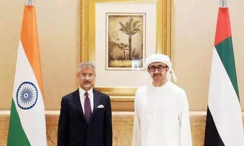 എസ്. ജയ്​ശങ്കർ-ശൈഖ് അബ്ദുല്ല ബിന്‍ സായിദ്​ കൂടിക്കാഴ്ച