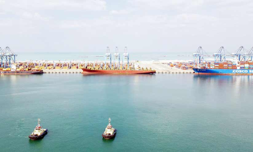 ഖലീഫ പോർട്ട് വിപുലീകരണ പദ്ധതി പൂർത്തിയായി ഖലീഫ പോർട്ട് വിപുലീകരണ പദ്ധതി പൂർത്തിയായി