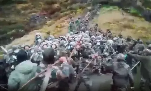 കഴിഞ്ഞ വർഷത്തെ അതിർത്തിയിലെ ഇന്ത്യ-ചൈന സംഘർഷ വിഡിയോ പുറത്ത്​