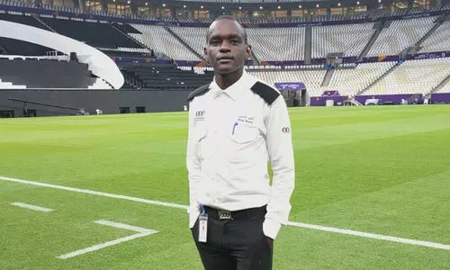 ലുസൈൽ സ്റ്റേഡിയത്തിൽനിന്നു വീണു പരിക്കേറ്റ സുരക്ഷാ ജീവനക്കാരൻ മരിച്ചു ലുസൈൽ സ്റ്റേഡിയത്തിൽനിന്നു വീണു പരിക്കേറ്റ സുരക്ഷാ ജീവനക്കാരൻ മരിച്ചു