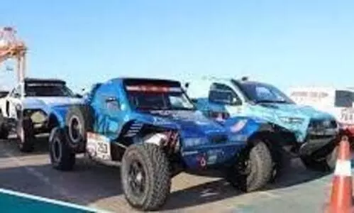 സൗദി ഡാക്കർ റാലി 2023: യാംബുവിൽ വാഹനങ്ങളുമായി ഇറ്റാലിയൻ കപ്പലെത്തി