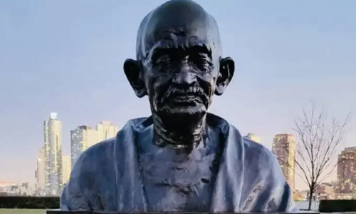 യു.എൻ ആസ്ഥാനത്ത് ഗാന്ധി പ്രതിമ സ്ഥാപിച്ചു