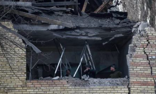 റഷ്യൻ ഡ്രോൺ ആക്രമണം: കിയവിൽ അഞ്ചു കെട്ടിടങ്ങൾക്ക് നാശം