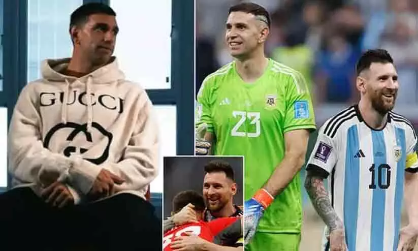 ഇത് മെസ്സിയുടെ അവസാന ലോകകപ്പാകില്ല; 2026ലും അദ്ദേഹം നയിക്കും -എമിലിയാനോ മാര്‍ട്ടിനസ്