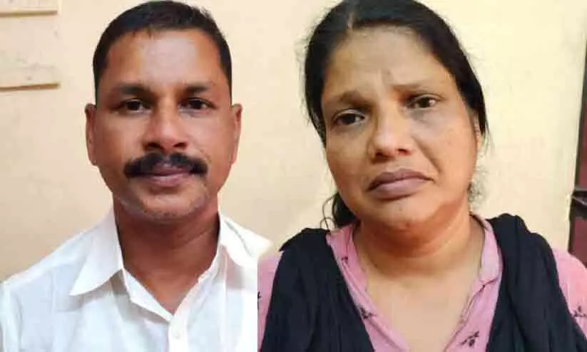 കള്ളനോട്ട്: മുൻ പഞ്ചായത്ത് പ്രസിഡന്റ് അടക്കം രണ്ടുപേർ അറസ്റ്റിൽ കള്ളനോട്ട്: മുൻ പഞ്ചായത്ത് പ്രസിഡന്റ് അടക്കം രണ്ടുപേർ അറസ്റ്റിൽ