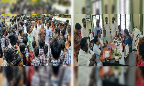 കളിക്കളത്തിനായുള്ള സ്ഥലത്ത്​ കെട്ടിട നിർമാണം; പ്രതിഷേധം ശക്​തം