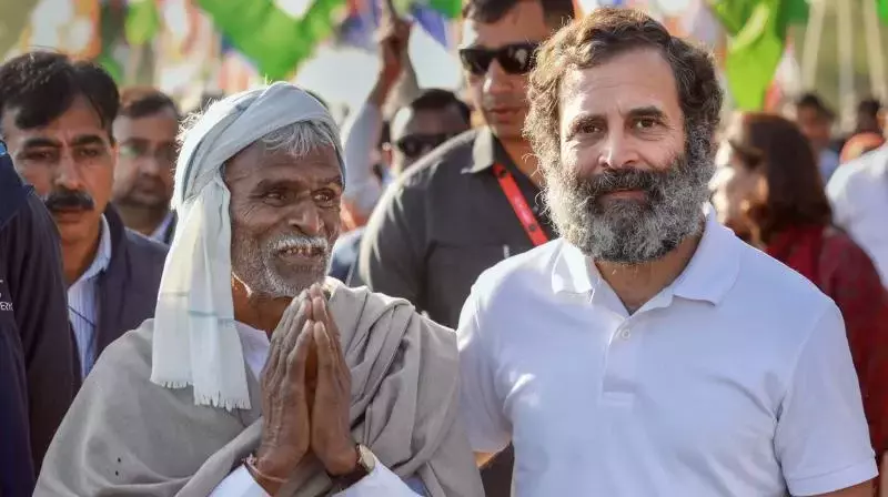 ആർ.എസ്.എസ് സ്ത്രീകളെ അടിച്ചമർത്തുന്നു; ഒരു വനിത അംഗം പോലുമില്ലെന്ന് രാഹുൽ ഗാന്ധി